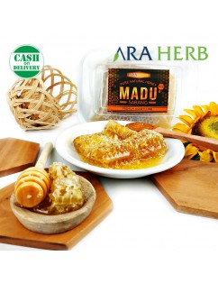 Madu Sarang Asli 250gr Honeycomb Malifera / Madu Herbal Murni